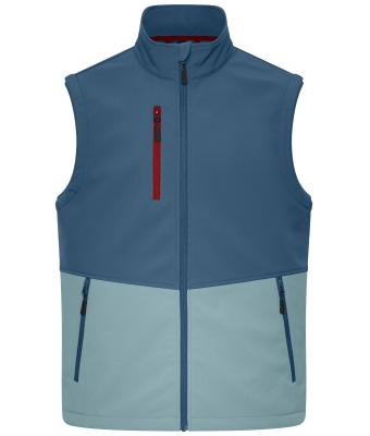 Unisex Workwear Softshell Vest Deep-blue/steel-blue 12035