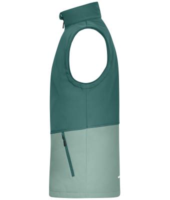 Unisex Workwear Softshell Vest Industrial-green/foggy-green 12035