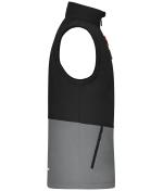 Unisex Workwear Softshell Vest Black/metal-grey 12035