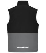 Unisex Workwear Softshell Vest Black/metal-grey 12035