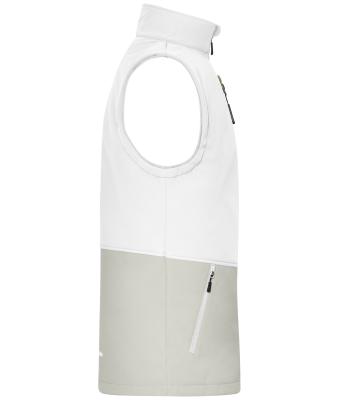 Unisex Workwear Softshell Vest White/cement 12035
