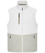 Unisex Workwear Softshell Vest White/cement 12035