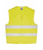 Unisex Safety Vest Fluorescent-yellow 7347