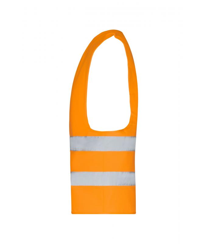 Unisex Safety Vest Fluorescent-orange 7347