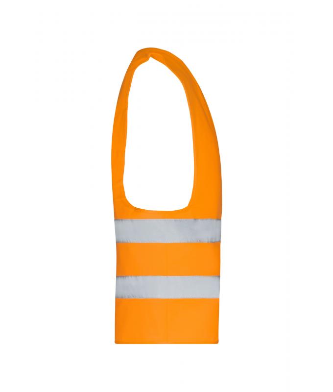 Unisex Safety Vest Fluorescent-orange 7347