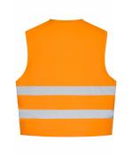 Unisex Safety Vest Fluorescent-orange 7347