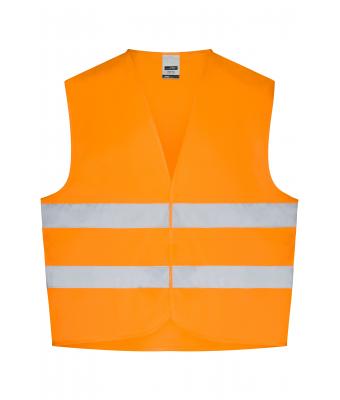 Unisex Safety Vest Fluorescent-orange 7347