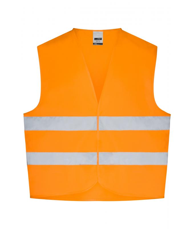 Unisex Safety Vest Fluorescent-orange 7347