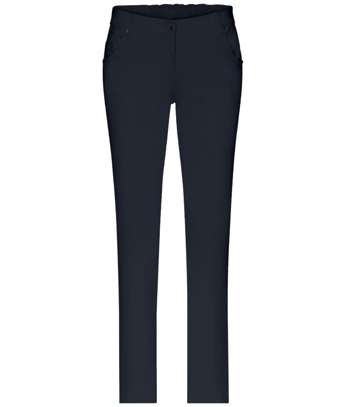 Damen Ladies' 5-Pocket-Stretch-Pants Navy 10536