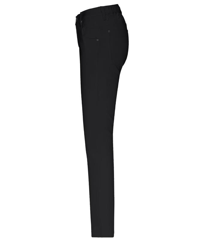 Damen Ladies' 5-Pocket-Stretch-Pants Black 10536