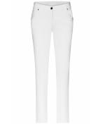Damen Ladies' 5-Pocket-Stretch-Pants White 10536