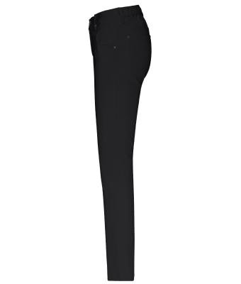 Men Men's 5-Pocket-Stretch-Pants Black 10537