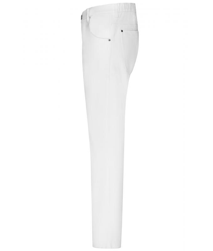 Herren Men's 5-Pocket-Stretch-Pants White 10537