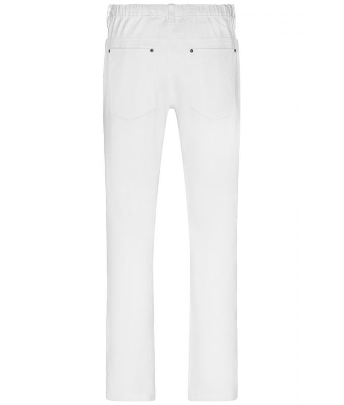 Herren Men's 5-Pocket-Stretch-Pants White 10537