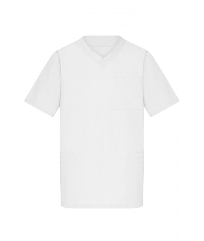 Herren Men's Kasack White 10541