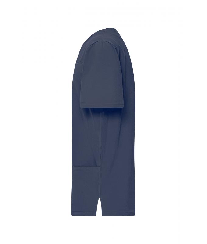 Herren Men's Stretch-Kasack Navy 10543