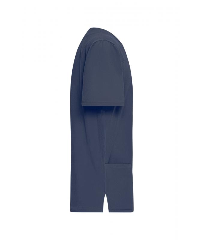 Herren Men's Stretch-Kasack Navy 10543