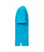 Herren Men's Stretch-Kasack Turquoise 10543