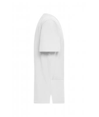 Herren Men's Stretch-Kasack White 10543
