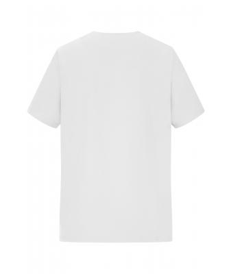 Herren Men's Stretch-Kasack White 10543