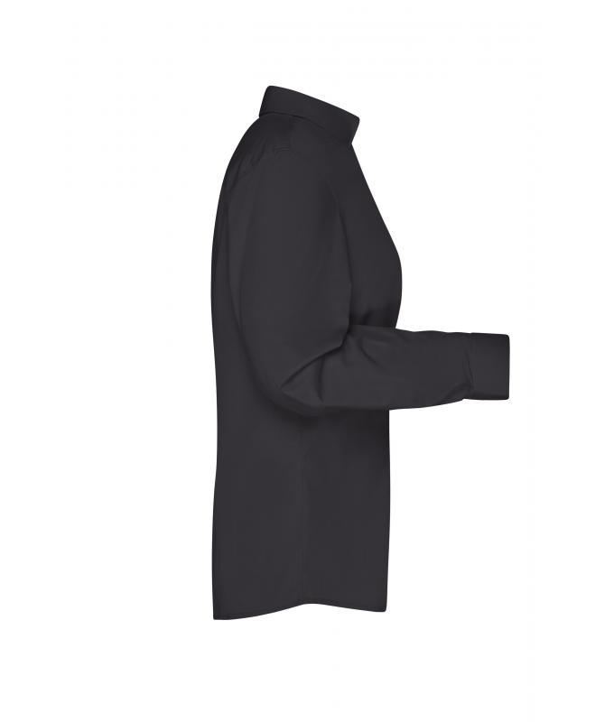 Ladies Ladies' Business Shirt Long-Sleeved Black 8388