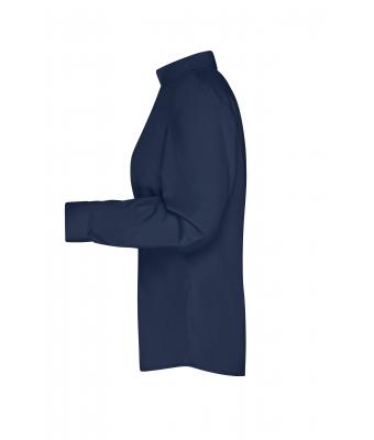 Damen Ladies' Business Shirt Long-Sleeved Navy 8388