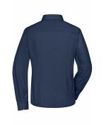 Ladies Ladies' Business Shirt Long-Sleeved Navy 8388