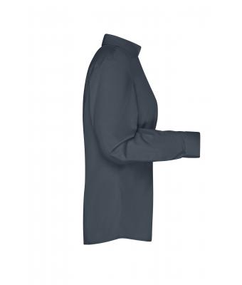 Damen Ladies' Business Shirt Long-Sleeved Carbon 8388