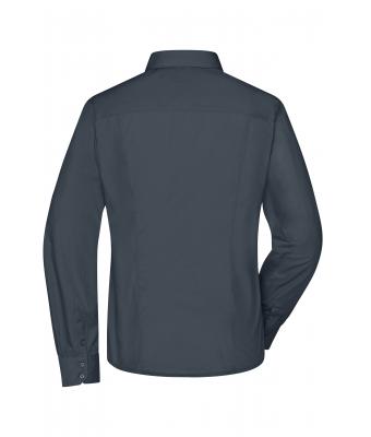 Damen Ladies' Business Shirt Long-Sleeved Carbon 8388