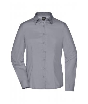 Damen Ladies' Business Shirt Long-Sleeved Steel 8388