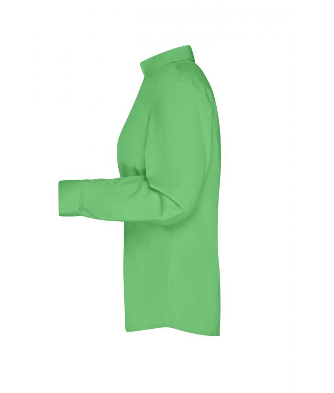 Damen Ladies' Business Shirt Long-Sleeved Lime-green 8388