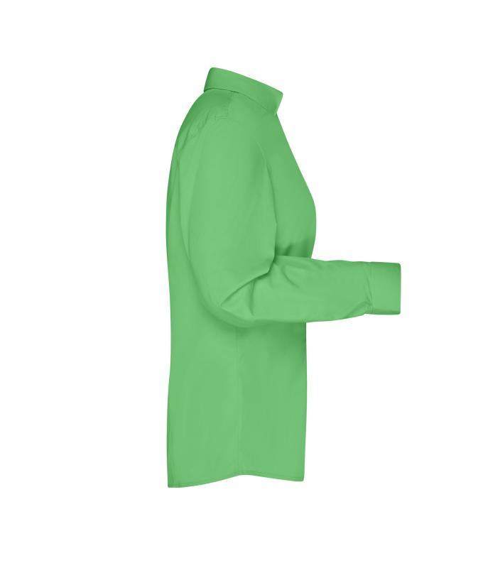 Damen Ladies' Business Shirt Long-Sleeved Lime-green 8388