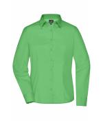 Damen Ladies' Business Shirt Long-Sleeved Lime-green 8388
