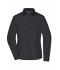 Damen Ladies' Business Shirt Long-Sleeved Black 8388
