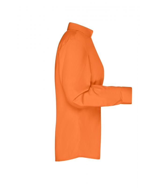 Ladies Ladies' Business Shirt Long-Sleeved Orange 8388