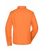 Ladies Ladies' Business Shirt Long-Sleeved Orange 8388