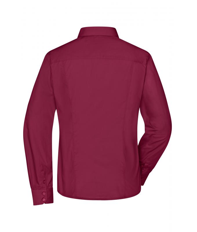Ladies Ladies' Business Shirt Long-Sleeved Wine 8388