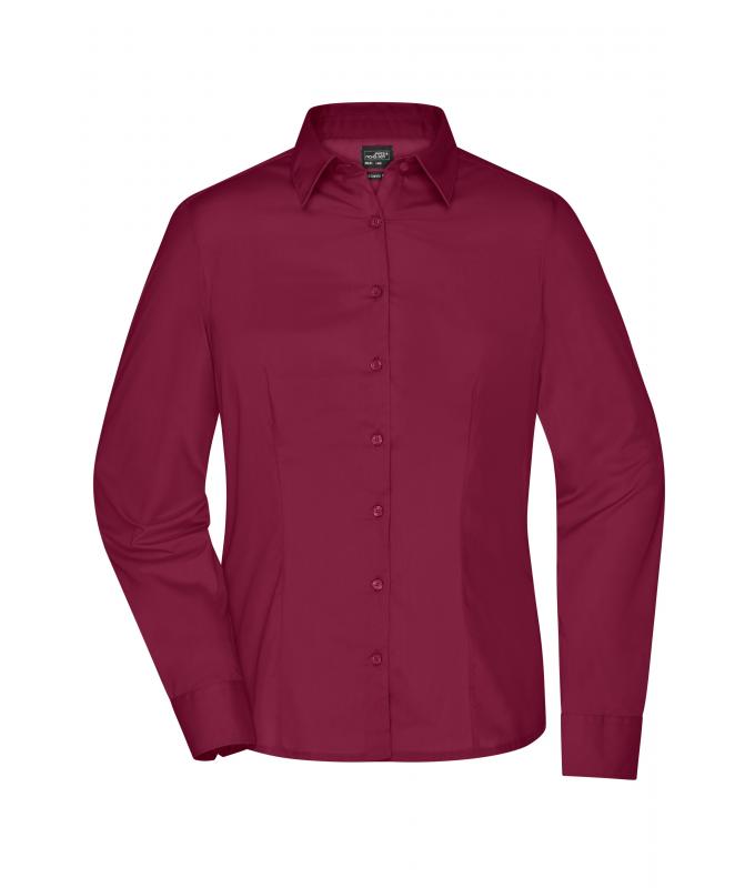 Ladies Ladies' Business Shirt Long-Sleeved Wine 8388
