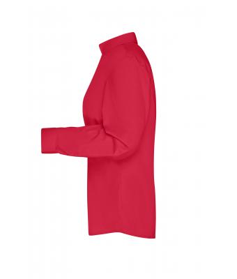 Damen Ladies' Business Shirt Long-Sleeved Red 8388