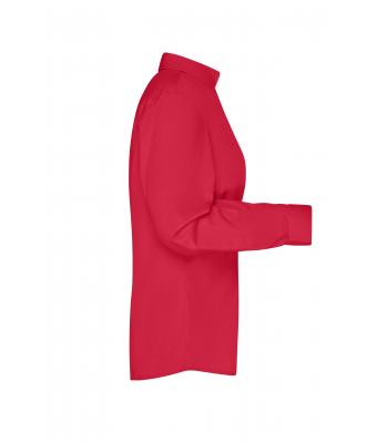 Damen Ladies' Business Shirt Long-Sleeved Red 8388