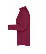Damen Ladies' Business Shirt Long-Sleeved Wine 8388