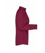 Damen Ladies' Business Shirt Long-Sleeved Wine 8388