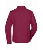 Damen Ladies' Business Shirt Long-Sleeved Wine 8388