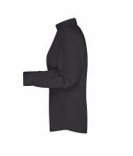 Damen Ladies' Business Shirt Long-Sleeved Black 8388