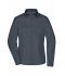 Damen Ladies' Business Shirt Long-Sleeved Carbon 8388