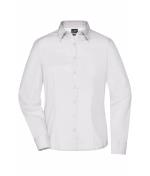 Damen Ladies' Business Shirt Long-Sleeved White 8388