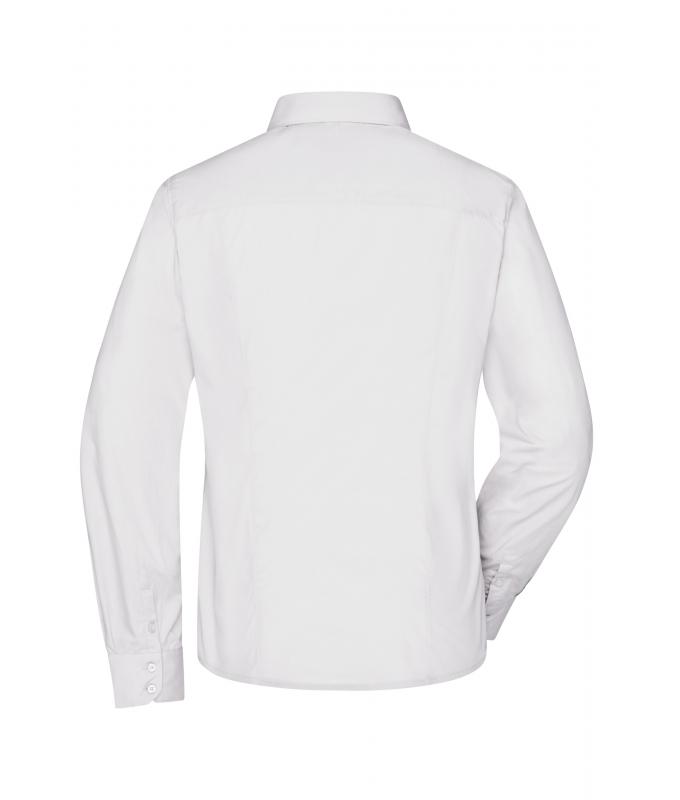 Ladies Ladies' Business Shirt Long-Sleeved White 8388