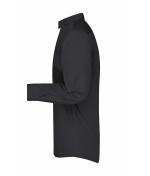 Men Men's Business Shirt Long-Sleeved Black 8389