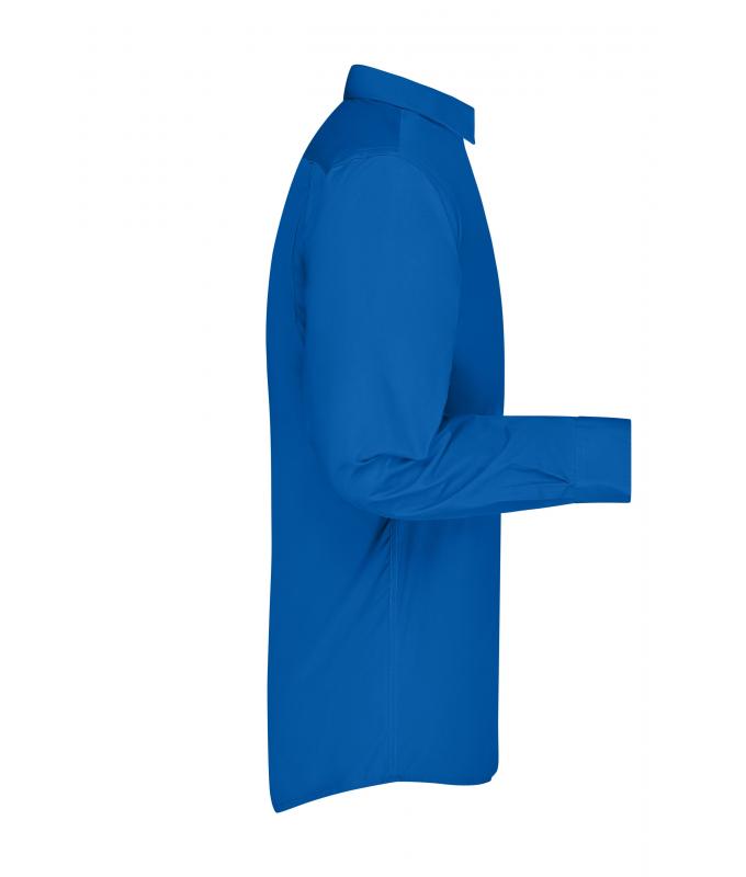 Men Men's Business Shirt Long-Sleeved Royal 8389