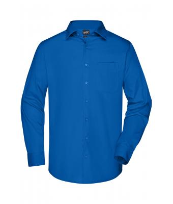 Men Men's Business Shirt Long-Sleeved Royal 8389